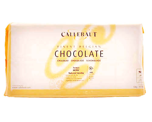CHOCOLAT BLANC W2 EN BLOCS 28% - BARRY CALLEBAUT 5 kg