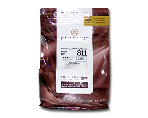 CHOCOLAT NOIR EN CALLETS - BARRY CALLEBAUT 8 x 2.5 kg