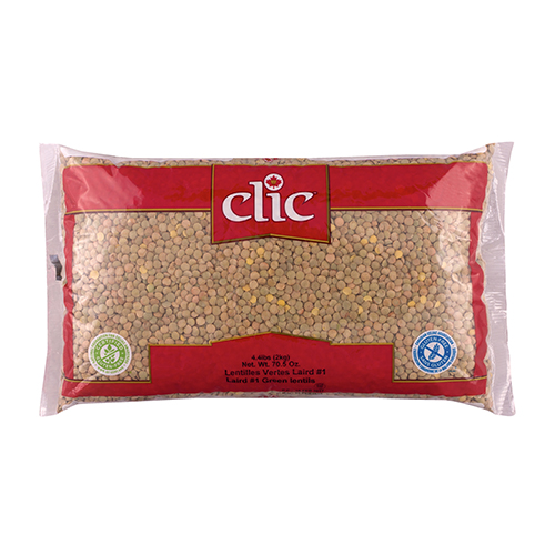 LENTILLES VERTES LAIRD - CLIC 6 x 2 kg