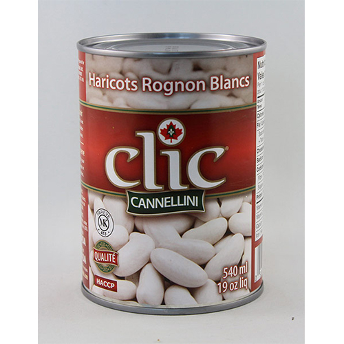 WHITE KIDNEY BEANS - CLIC 24 / 540 ml
