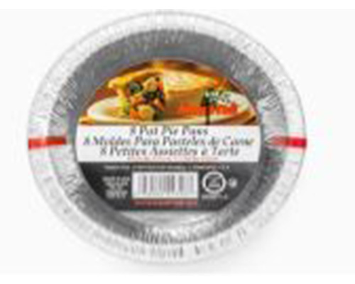 ASSIETTE 5 ALUMINUM  8 paquets X 24 unités