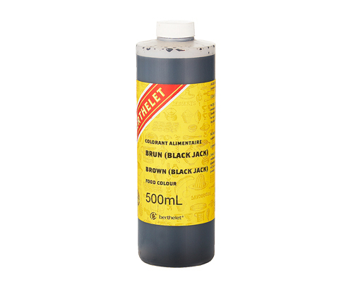 COLORANT ALIMENTAIRE BRUN (BLACK JACK) - BERTHELET 500 ml