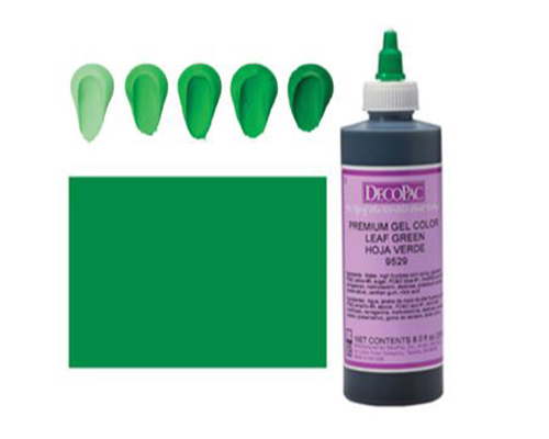 COLORANT GEL LIQUIDE VERT FEUILLE 8 oz