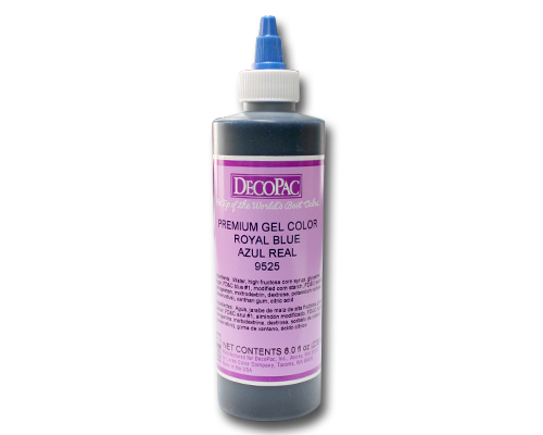 COLORANT GEL LIQUIDE BLEU ROYAL 8 oz