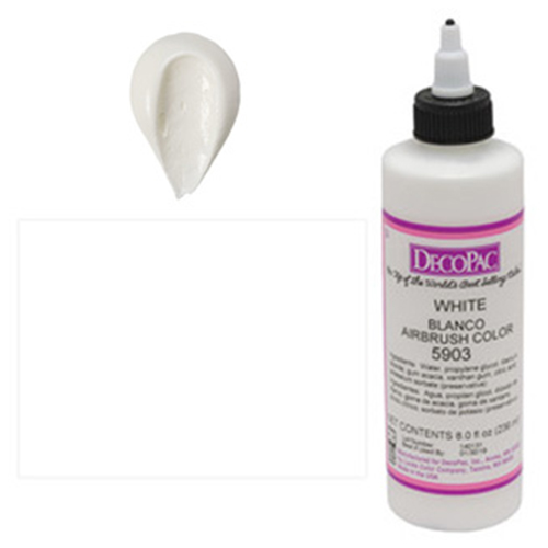 COLORANT AIRBRUSH BLANC 8 oz