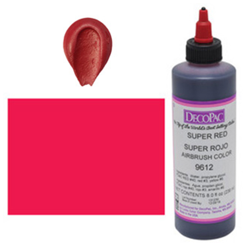 COLORANT AIRBRUSH SUPER ROUGE 8 oz