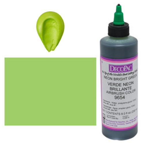 COLORANT AIRBRUSH VERT NÉON  4 oz