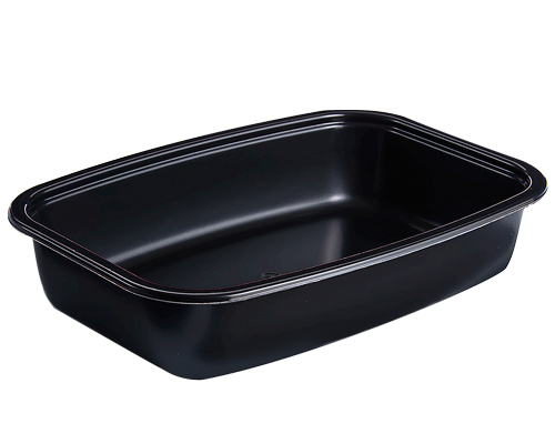 RÉCIPIENT DE PLASTIQUE RECTANGULAIRE DE 32oz (CP6032DZ) 300 unités