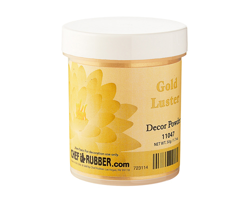 POUDRE COLORANTE POUR DÉCORATION OR LUSTRÉ No 314019E 50 g