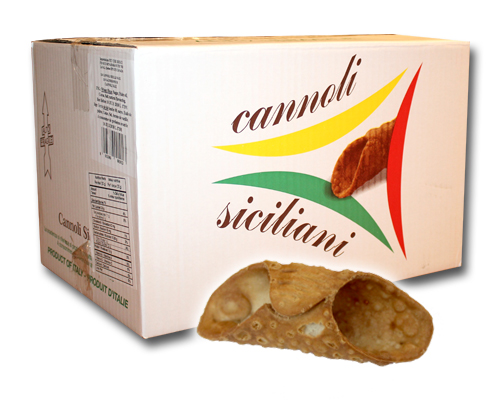 COQUILLE DE CANNOLI MOYEN 3 ½ - 200 unités