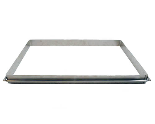 CADRE À GÂTEAU INOX 400MM X 600MM X 1 3/4