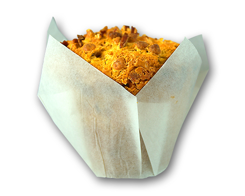 MOULE À MUFFIN BLANC 50 X 100MM - EMBALLUXE 2000 unités