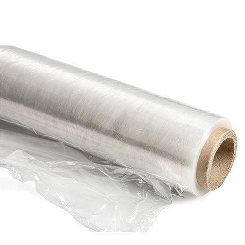 ROULEAU DE PLASTIQUE D'EMBALLAGE ECOLOGIQUE ET COMPOSTABLE 18 - EMBALLUXE 2500' / Rouleau