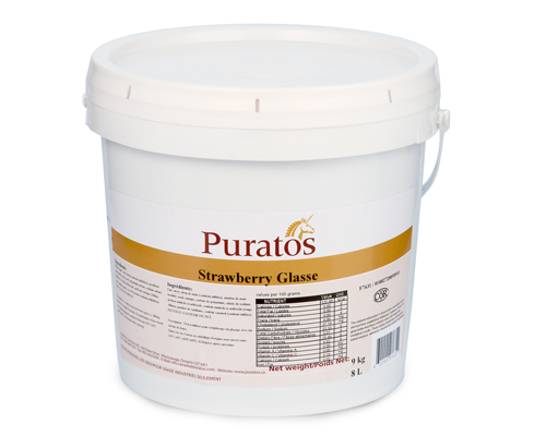 NAPPAGE STRAWBERRY GLASSE - PURATOS - 9 kg