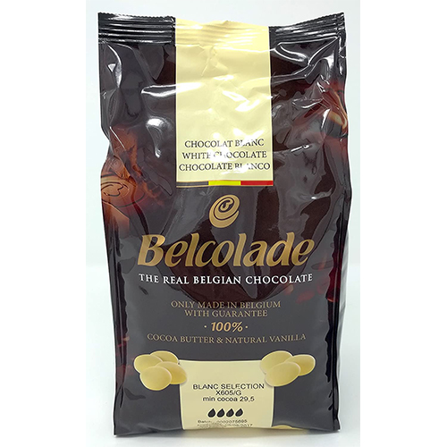 CHOCOLAT BLANC BIOLOGIQUE ET ÉQUITABLE - BELCOLADE 15 kg