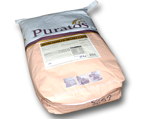 MÉLANGE À GÂTEAU À LA VANILLE SATIN VELVET - PURATOS 25 kg