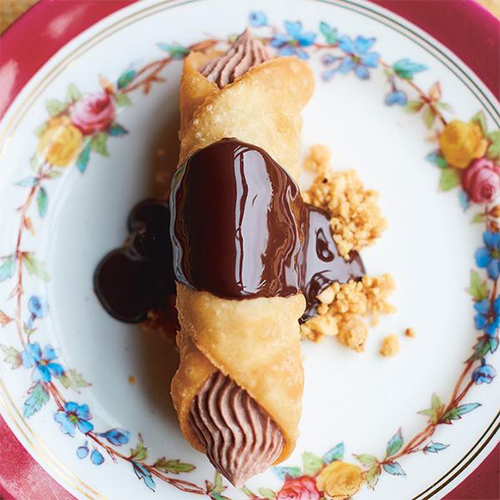 REMPLISSAGE À LA RICOTTA POUR CANNOLI AU CHOCOLAT SURGELÉ - 5 x 3 lbs
