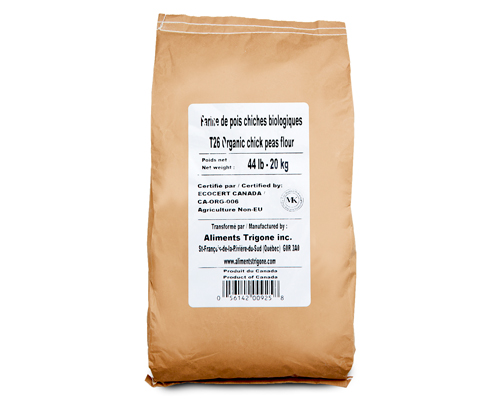 FARINE DE POIS CHICHE BIOLOGIQUE & SANS GLUTEN - AVENA BEST INGREDIENTS 22.68 kg