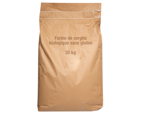 FARINE DE SORGHO BIOLOGIQUE & SANS GLUTEN - TRIGONE 20 kg