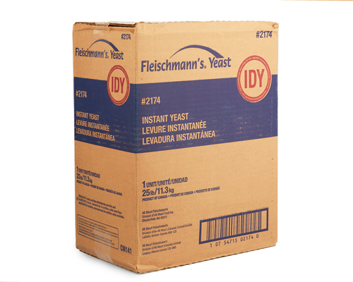 LEVURE ROUGE INSTANT (2174) - FLEISCHMANN'S 25 lbs - 11.34 kg