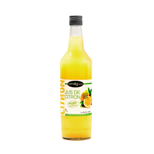 CARTH'AGRUME JUS DE CITRON 100% - LA CARTHAGINOISE 1 litre