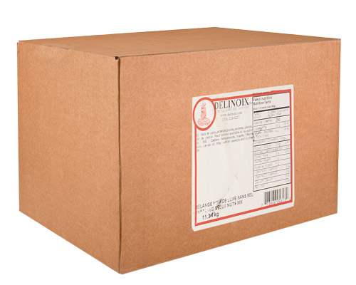 MÉLANGE DE NOIX DE LUXE NON SALÉ 11.34 kg