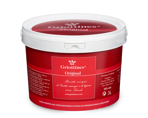 GRIOTTINES 15% - GRANDES DISTILLERIES PEUREUX 3 litres