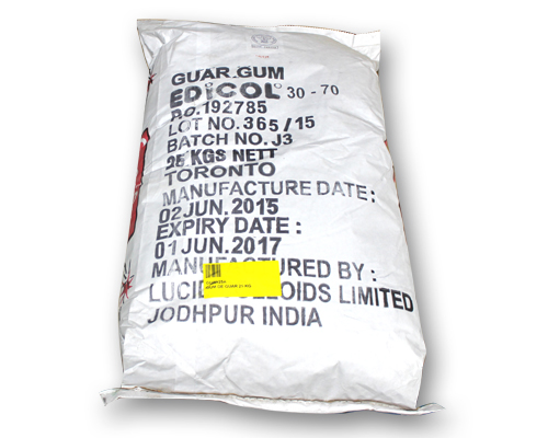 GUM DE GUAR 200 MESH - CALDIC 25 kg