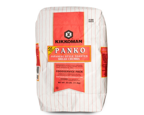 CHAPELURE PANKO DE PAIN RÔTIE - KIKKOMAN 25 lbs - 11.34 kg
