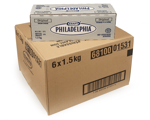 FROMAGE À LA CRÈME - PHILADELPHIA 6 x 1.5kg