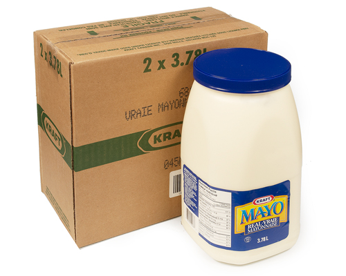 MAYONNAISE - KRAFT 2 x 3.78 litres