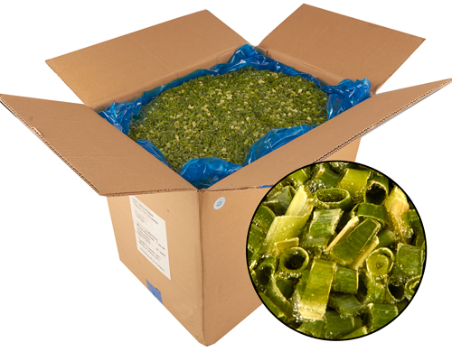 OIGNONS VERTS TRANCHÉS SURGELÉS 13.61 kg