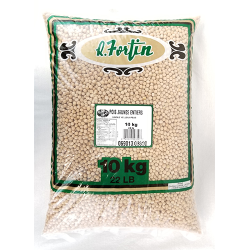 POIS JAUNE EN DEMIE (CASSÉ)  - SHAH TRADING CO. LTD 10 kg