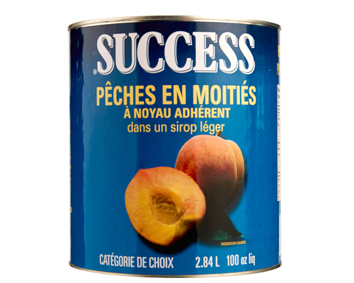 PEACH HALVES IN LIGHT SYROP - ARTHUR ROGER 6 x 2.84 lrt