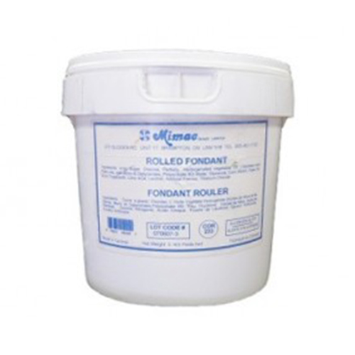 FONDANT À ROULER BLANC SANS GRAS TRANS - MIMAC - 10 kg