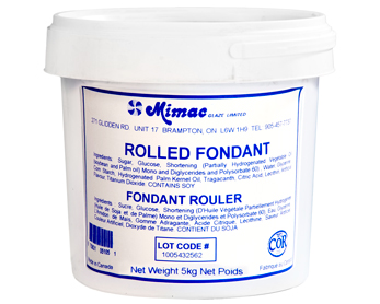 FONDANT À ROULER BLANC - MIMAC - 5 kg