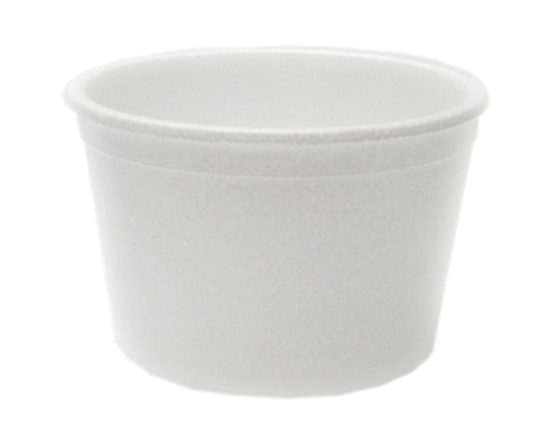 CONTENANT 8C EN STYROMOUSSE DE FORME RONDE 8 oz 500 unités