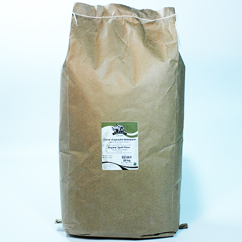 FARINE D'ÉPEAUTRE ENTIÈRE BIOLOGIQUE - LACOSTE 20 kg