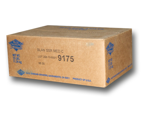AMANDE BLANCHE ENTIÈRE - BLUE DIAMOND 25 lbs - 11.34 kg