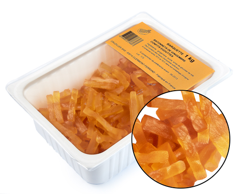 BÂTONNETS DE GINGEMBRE CONFIT ÉGOUTTÉS - CRUZILLES - 1 kg