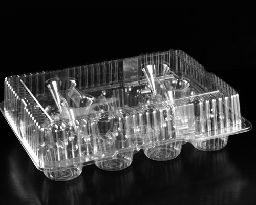 CONTENANT À MUFFINS 12 CAVITÉS 12 ½ x 10 ¼ x 3 5/8 76 unités