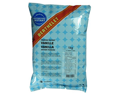 MÉLANGE POUR POUDING INSTANT À SAVEUR DE VANILLE 2 x 1 kg
