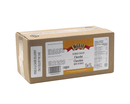 FUDGE CHAUD AU CHOCOLAT - MCLEAN 5 x 1 litres