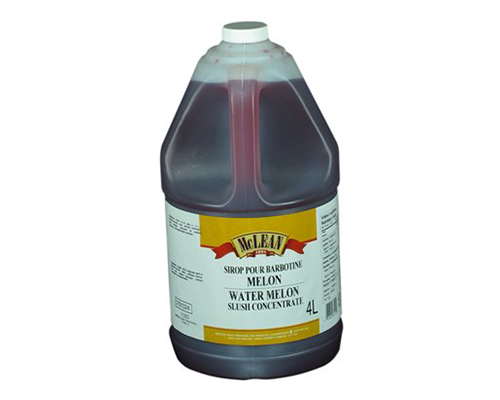 SIROP POUR BARBOTINE MELON - MCLEAN 2 x 4 Litres