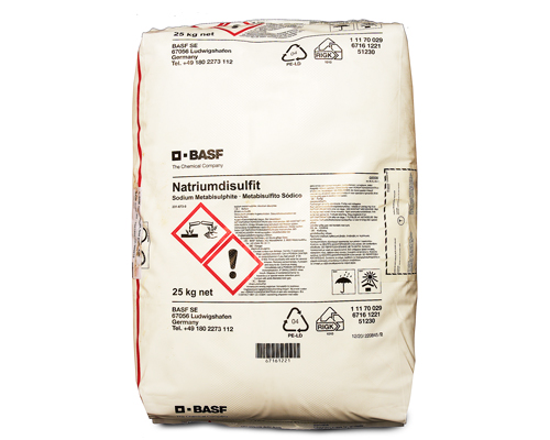 MÉTABISULFITE DE SODIUM 25 kg