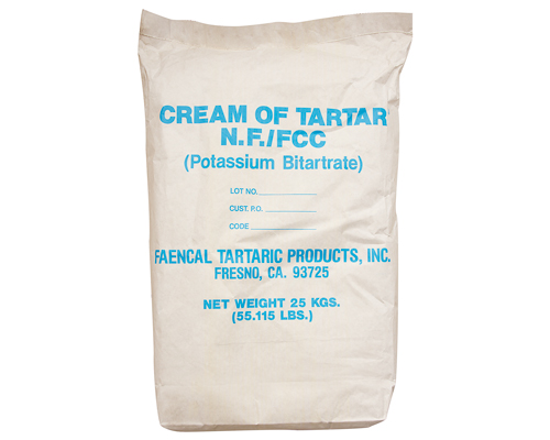 CRÈME DE TARTARE - AMPLEX 25 kg