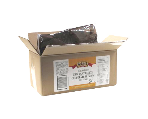FUDGE CHAUD AU CHOCOLAT DE LUXE - MCLEAN 5 x 1 litres