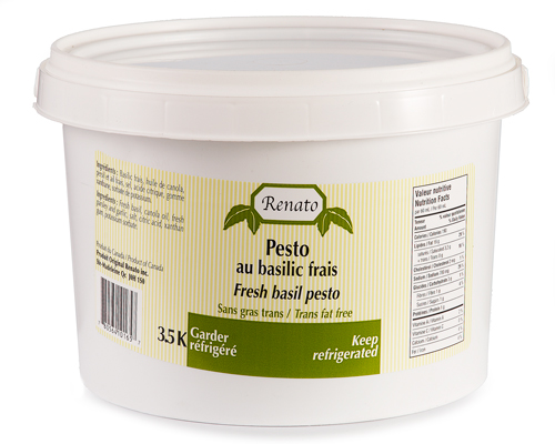 PESTO AU BASILIC FRAIS - RENATO 3.5 kg