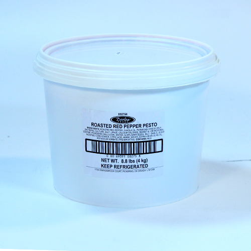PESTO AU POIVRONS ROUGES RÔTIS - DERLEA 4 kg