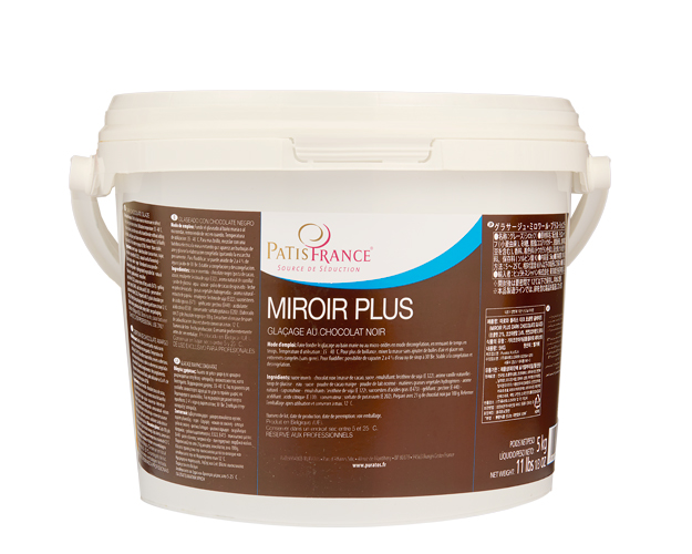 GLAÇAGE MIROIR PLUS CHOCOLAT NOIR - PATIS FRANCE 5 kg
